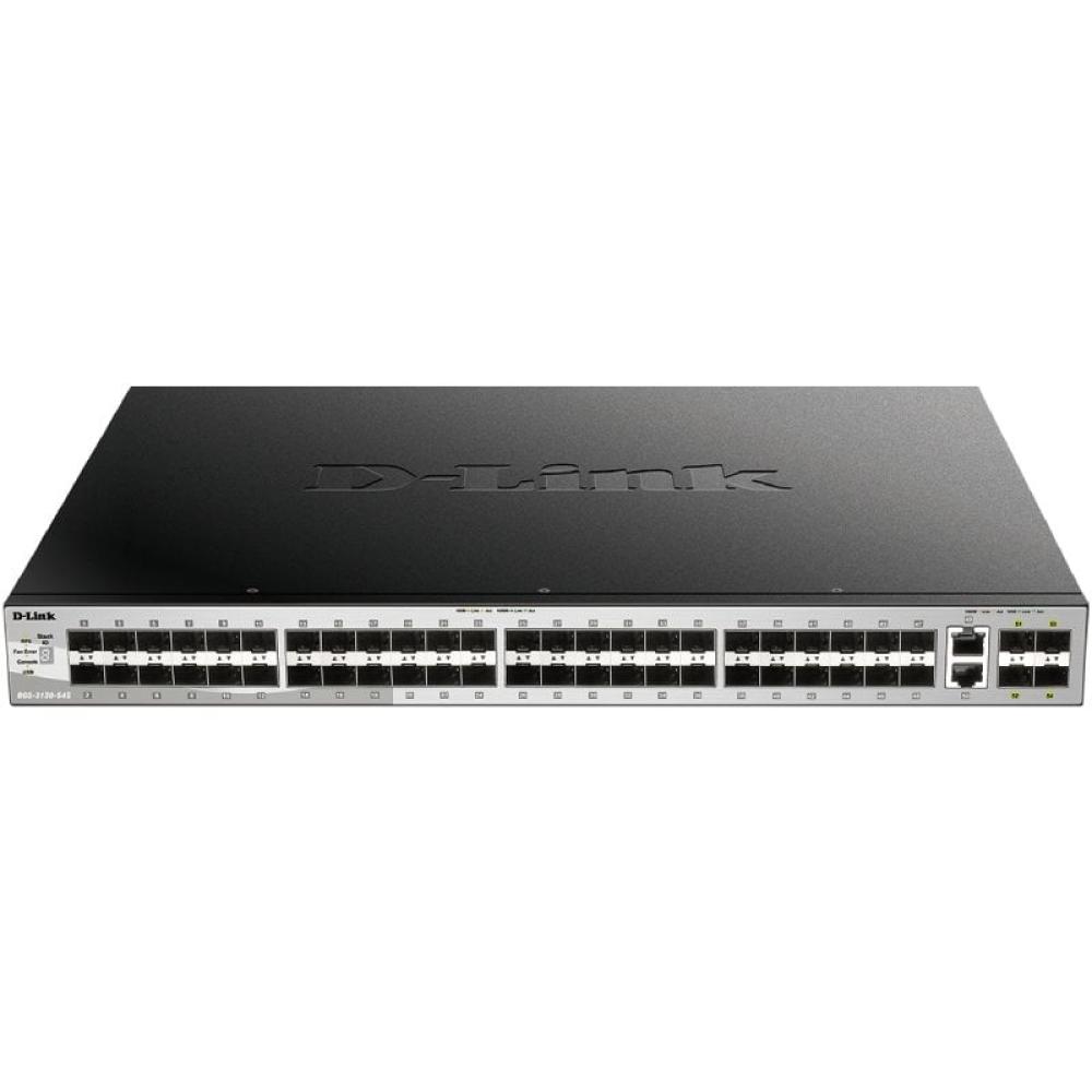 Switch Gestionable D-Link DGS-3130-54S/E 2 Puertos/ RJ-45 10Gbps/ SFP/ PoE