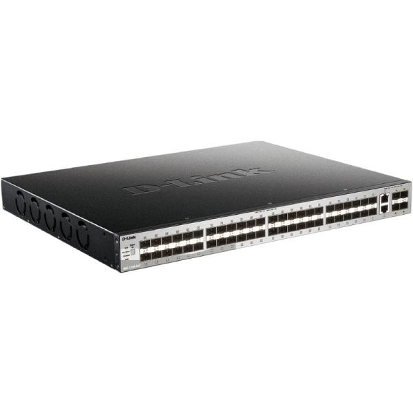 Switch Gestionable D-Link DGS-3130-54S/E 2 Puertos/ RJ-45 10Gbps/ SFP/ PoE