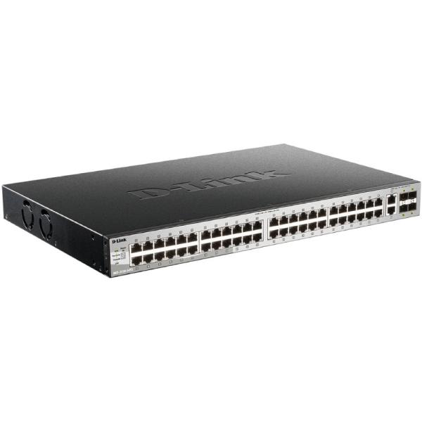 Switch Gestionable D-Link DGS-3130-54TS/E 50 Puertos/ RJ-45 10Gbps/ SFP/ PoE