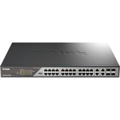 Switch Gestionable D-Link DSS-200G-28MPP 24 Puertos/ RJ-45 10/100/1000/ PoE++/ SFP