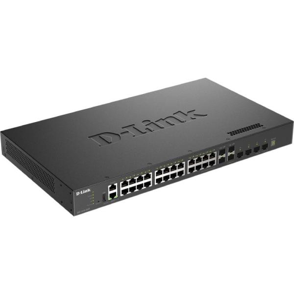 Switch Gestionable D-Link DXS-3410-32XY 24 Puertos/ RJ-45 10Gbps/ SFP/ PoE