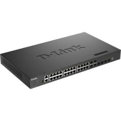 Switch Gestionable D-Link DXS-3410-32XY 24 Puertos/ RJ-45 10Gbps/ SFP/ PoE