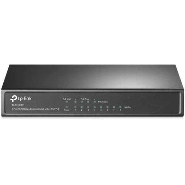 Switch TP-Link SF1008P 8 Puertos/ RJ-45 10/100 PoE