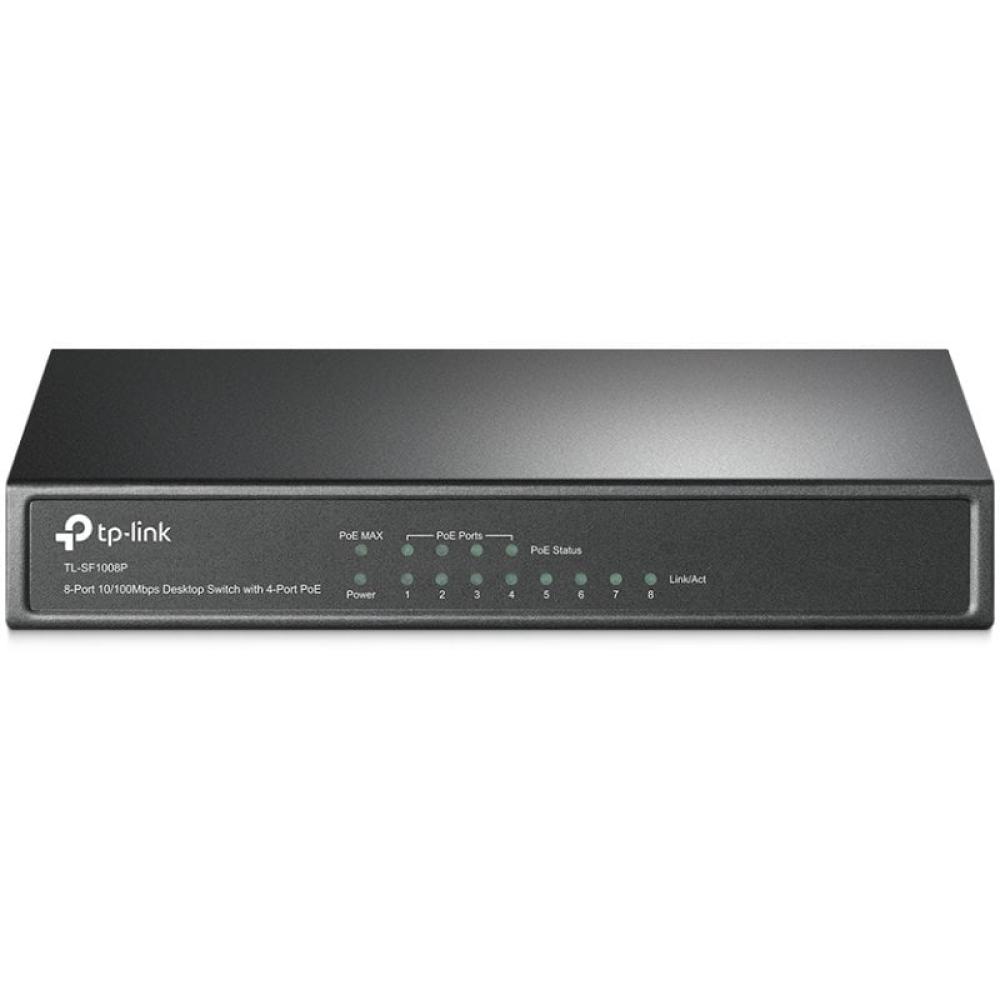 Switch TP-Link SF1008P 8 Puertos/ RJ-45 10/100 PoE