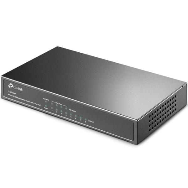 Switch TP-Link SF1008P 8 Puertos/ RJ-45 10/100 PoE