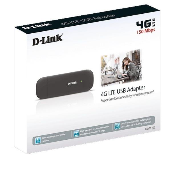 Adaptador USB - 4G LTE D-Link DWM-222/ 150Mbps - Imagen 4