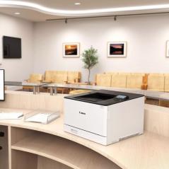 Impresora Láser Color Canon I-SENSYS LBP673CDW II WiFi/ Dúplex/ Blanca
