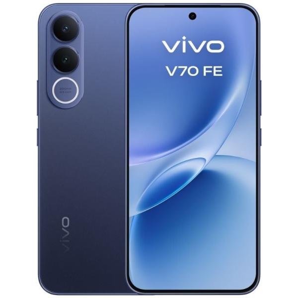 Smartphone Vivo V70 FE 8GB/ 512GB/ 6.83'/ 5G/ Azul/ Incluye Cargador + Auriculares