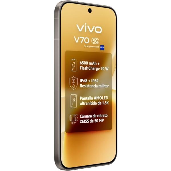 Smartphone Vivo V70 8GB/ 512GB/ 6.59'/ 5G/ Gris
