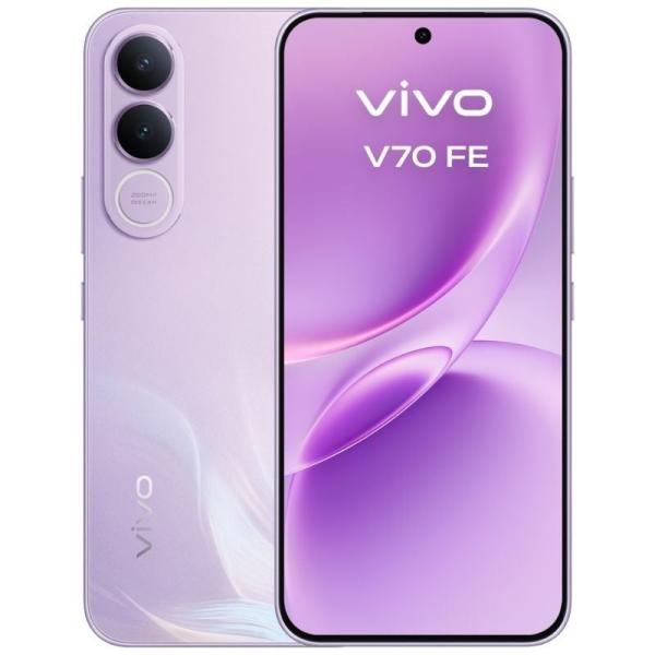 Smartphone Vivo V70 FE 8GB/ 512GB/ 6.83'/ 5G/ Púrpura/ Incluye Cargador + Auriculares