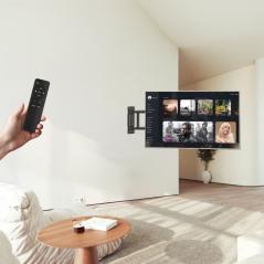 Soporte de Pared Eléctrico Giratorio TooQ LPM4381XL-B para TV de 32-75'/ hasta 50kg