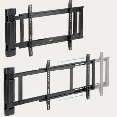 Soporte de Pared Eléctrico Giratorio TooQ LPM4381XL-B para TV de 32-75'/ hasta 50kg