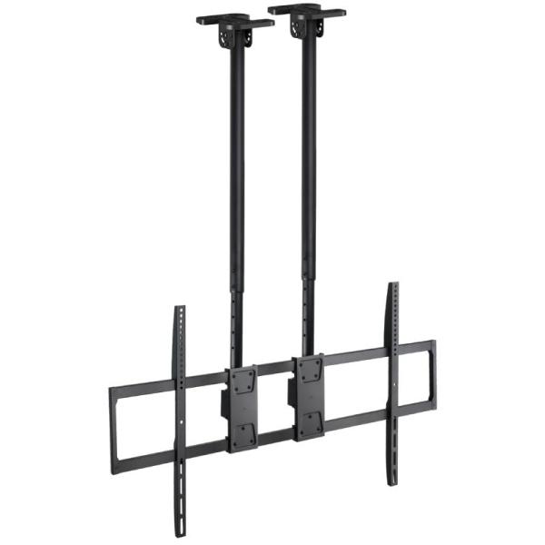 Soporte de Techo Extensible/ Inclinable TooQ LPCE11120TSLI-B para TV de 60-120'/ hasta 120kg