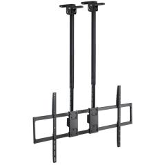 Soporte de Techo Extensible/ Inclinable TooQ LPCE11120TSLI-B para TV de 60-120'/ hasta 120kg