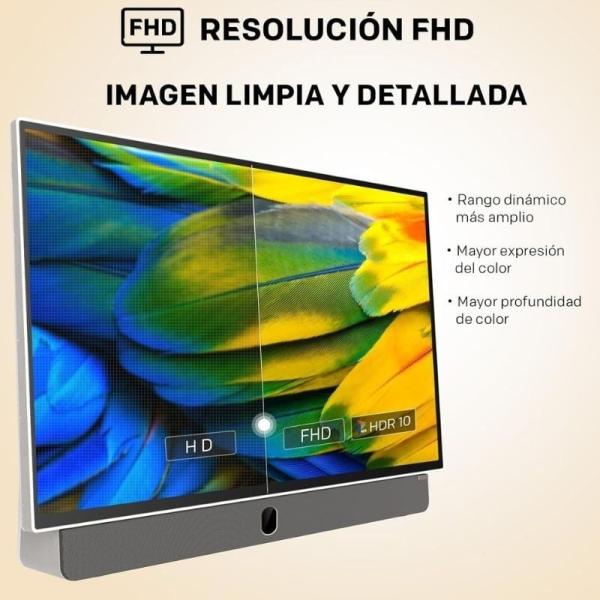 Televisor Portable Metz 24MPE7000Z 24'/ Full HD/ Smart TV/ WiFi