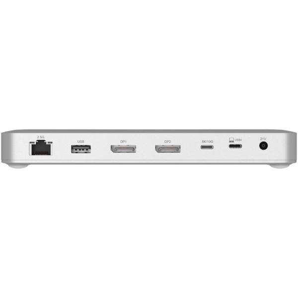 Docking USB Tipo-C 4.0 D-Link DUF-901/E/ 3xUSB/ 3xUSB Tipo-C/ 2xDisplayPort/ 1xRJ45/ 1xUSB Tipo-C PD/ Blanco
