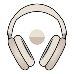 Auriculares Bluetooth Apple Airpods Max 2 USB-C/ Blanco estrella