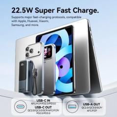 Powerbank 10000mAh Vention FKOH0/ 22.5W/ Gris