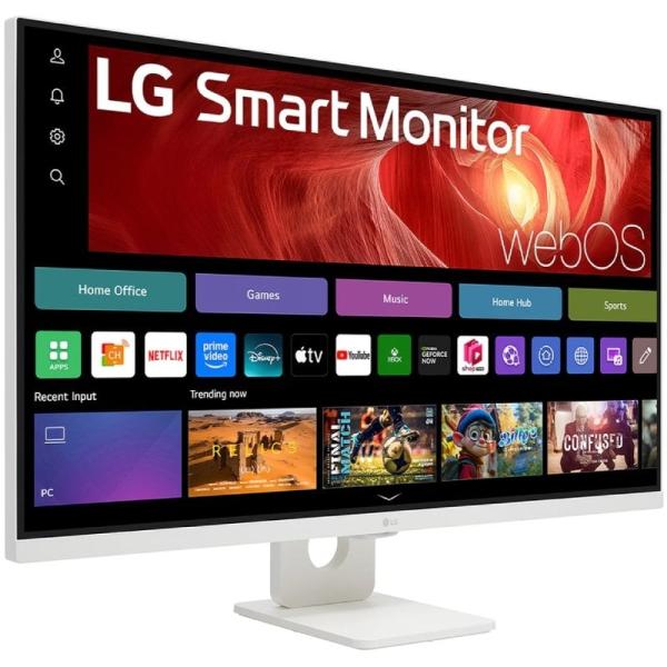 Smart Monitor LG 32U721SA-W 31.5'/ 4K/ Multimedia/ Smart TV/ Blanco
