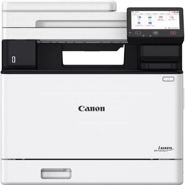 Multifunción Láser Color Canon i-SENSYS MF754Cdw II WiFi/ Fax/ Dúplex/ Blanca