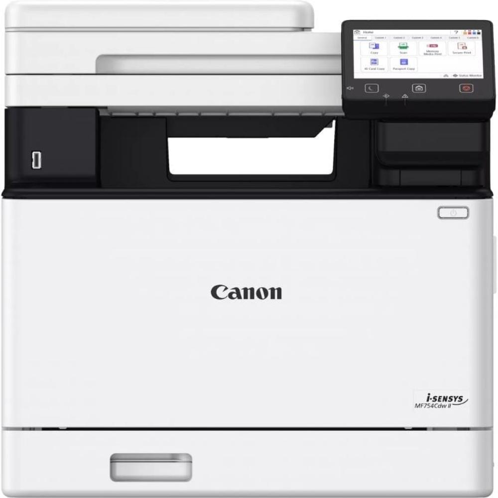 Multifunción Láser Color Canon i-SENSYS MF754Cdw II WiFi/ Fax/ Dúplex/ Blanca