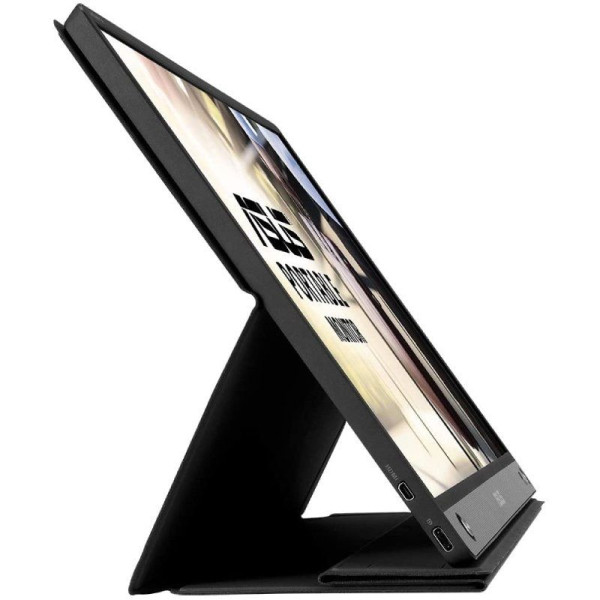 Monitor Portátil Táctil Asus ZenScreen Touch MB16AMT 15.6'/ Full HD/ Multimedia/ Plata y Negro - Imagen 2