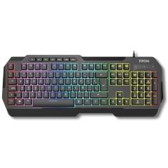Pack Gaming Krom Kenta/ Teclado RGB + Ratón + Alfombrilla + Auriculares