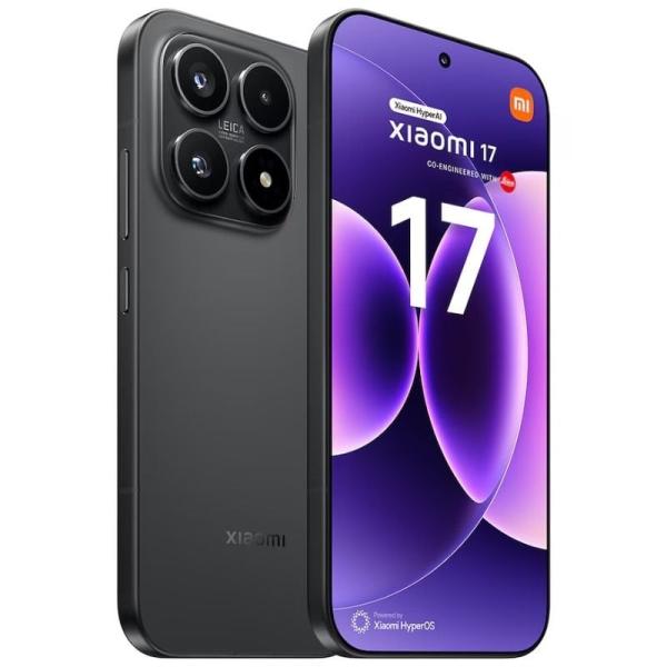 Smartphone Xiaomi 17 12GB/ 512GB/ 6.3'/ 5G/ Negro
