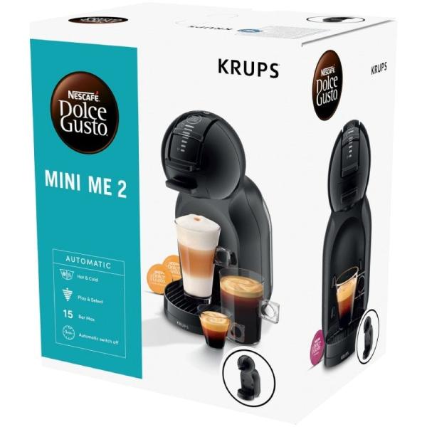 Cafetera de Cápsulas Krups Dolce Gusto Mini Me 2/ Gris