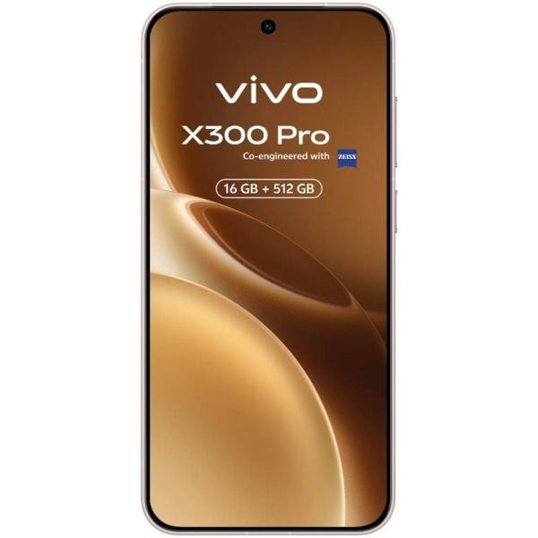 Smartphone Vivo X300 Pro 16GB/ 512GB/ 6.78'/ 5G/ Marrón + Kit fotográfico Vivo X300 Pro