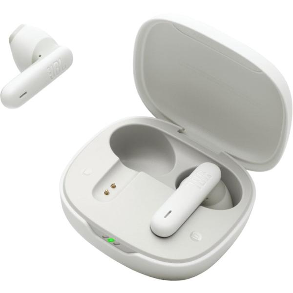 Auriculares Bluetooth JBL Wave Flex 2 con estuche de carga/ Autonomía 10h/ Blancos