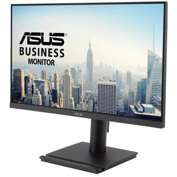 Monitor Profesional Asus VA249QGSE 24'/ Full HD/ Multimedia/ Regulable en altura/ Negro