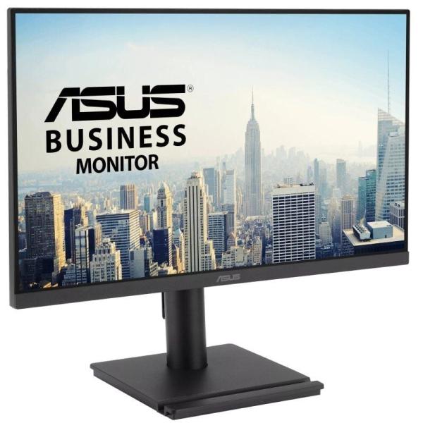 Monitor Profesional Asus VA249QGSE 24'/ Full HD/ Multimedia/ Regulable en altura/ Negro