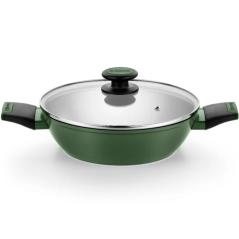 Pack Batería de Cocina Monix Forest M509900/ Cazo Ø16cm/ Cacerolas bajas Ø24 - 28cm/ Cacerolas Ø20cm/ Acero Inoxidable/ Apta par