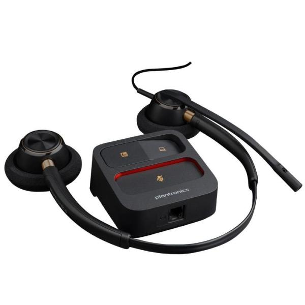 Auriculares Poly EncorePro 520/ con Micrófono/ QD/ Negros