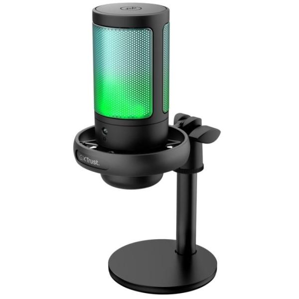 Micrófono Gaming Trust Gaming GXT 238 Auron 26081/ USB/ Negro
