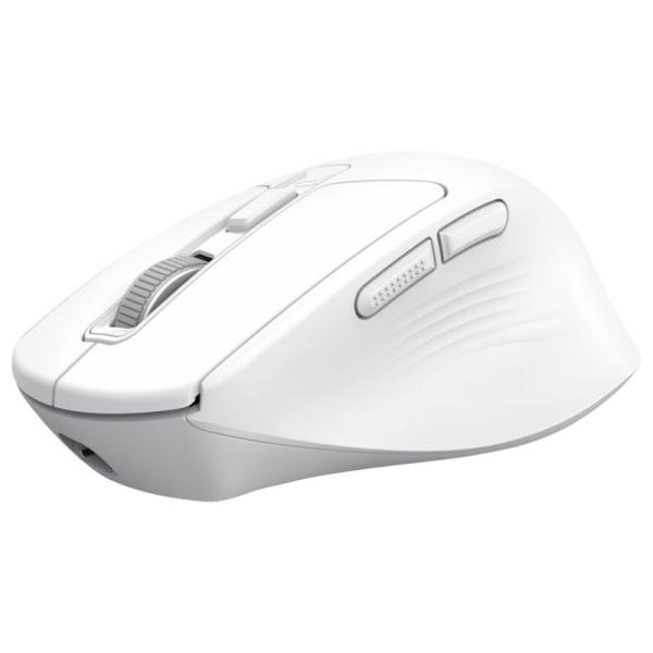 Ratón Inalámbrico Trust Niven Confort 26022/ Batería recargable/ Hasta 3200 DPI/ Blanco