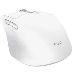 Ratón Inalámbrico Trust Niven Confort 26022/ Batería recargable/ Hasta 3200 DPI/ Blanco