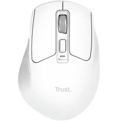 Ratón Inalámbrico Trust Niven Confort 26022/ Batería recargable/ Hasta 3200 DPI/ Blanco