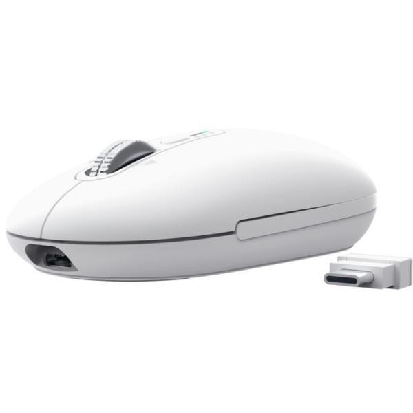 Ratón Inalámbrico Trust Seron 26019/ Batería recargable/ Hasta 3200 DPI/ Blanco