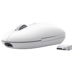 Ratón Inalámbrico Trust Seron 26019/ Batería recargable/ Hasta 3200 DPI/ Blanco