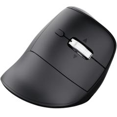 Ratón Vertical Inalámbrico Trust Vyran 26107/ Batería recargable/ Hasta 3200 DPI