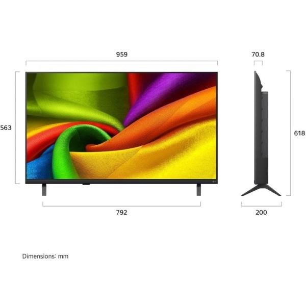 Televisor LG NanoCell 43NU850B6LA 43'/ Ultra HD 4K/ Smart TV/ WiFi