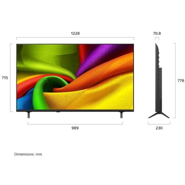 Televisor LG NanoCell 55NU850B6LA 55'/ Ultra HD 4K/ Smart TV/ WiFi/ Negro