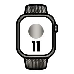 Apple Watch Series 11/ GPS / Cellular/ 46mm/ Titanio Natural/ Correa Milanese Natural S/M