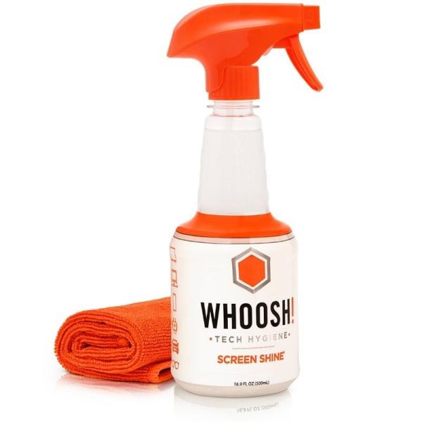 Kit Limpiador de Pantallas Whoosh WSH005/ Spray 500ml + Paño Microfibra