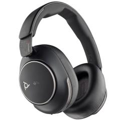 Auriculares Inalámbricos Poly Voyager Surround 80 UC USB Tipo-C + Adaptador USB-C/A/ con Micrófono/ Bluetooth/ Negros