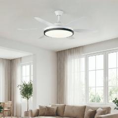 Ventilador de Techo Orbegozo CP 165132/ 35W/ 3 Aspas 132cm/ 6 velocidades