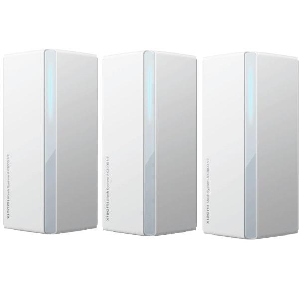 Sistema Mesh Xiaomi System AX3000 NE 3000Mbps/ 2.4GHz 5GHz/ Pack de 3