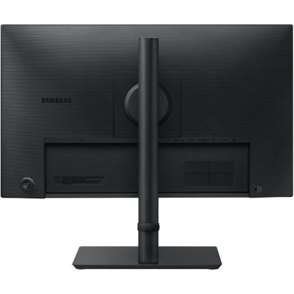 Monitor Profesional Samsung Essential Monitor S4 S43UF S24F430UAU/ 24'/ Full HD/ Regulable en altura/ Negro